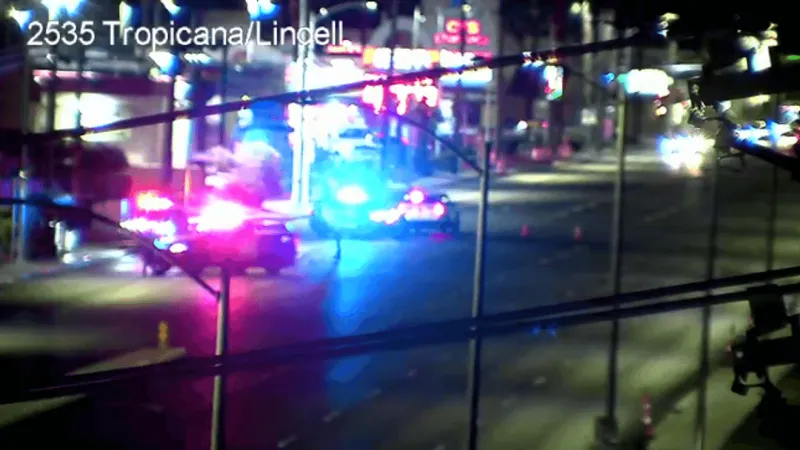 Pedestrian in critical condition after jumping in front of vehicle, police say