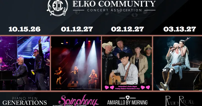 Community concert season includes tribute to Elton John, Billy Joel