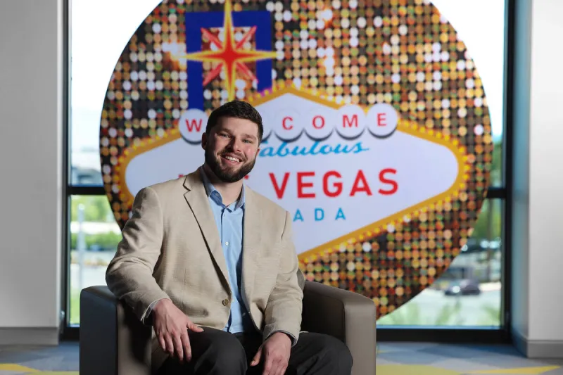 This Las Vegas sports betting startup went to the sharks for funding - literally
