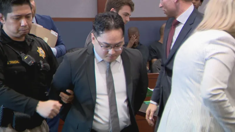 Ex-Las Vegas cop gets month in jail for touching woman inappropriately