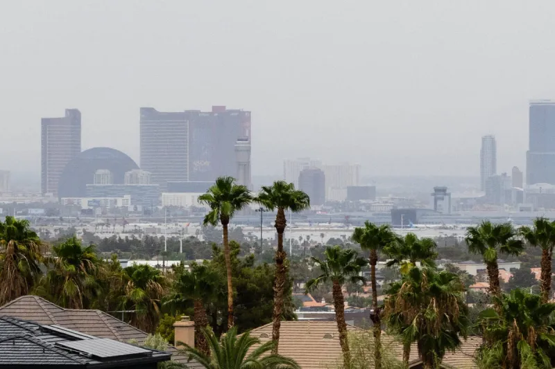 Wildfire smoke from Mexico triggers smoke advisory for Clark County