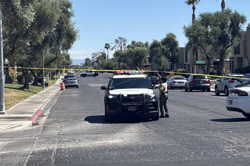 2 dead after shooting in central Las Vegas Valley