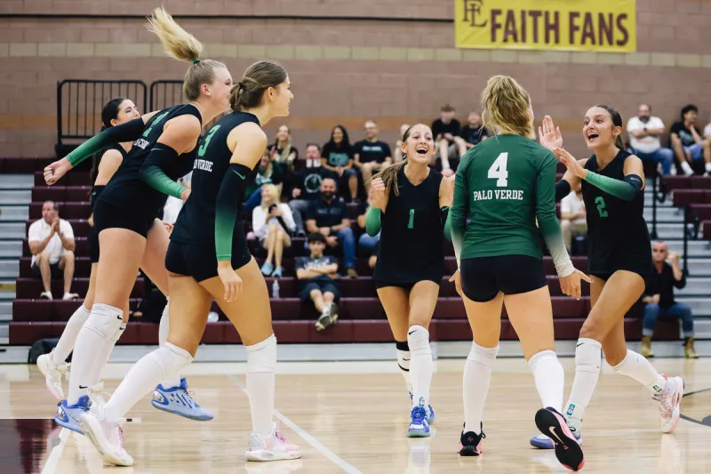No. 2 Faith Lutheran beats No. 6 Palo Verde in 5A girls volleyball - PHOTOS