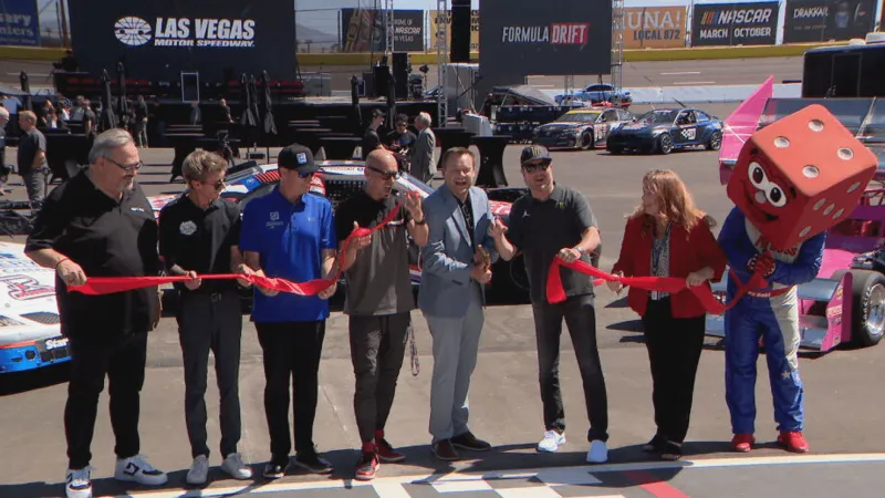 Las Vegas Motor Speedway unveils revamped Bullring, adds memorial to Kyle Busch
