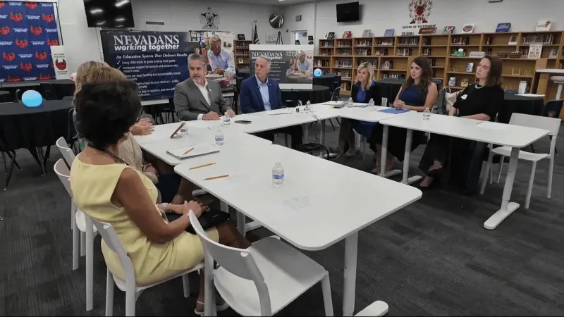 Nevada school choice takes center stage of Gov. Lombardo education roundtable
