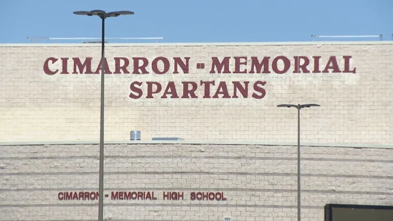 Cimarron-Memorial High School cancels in-person classes due to critical water leak, damage