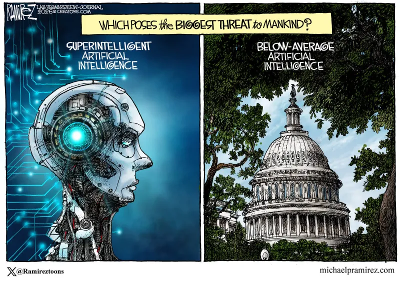 CARTOON: This is a bigger threat to mankind than AI
