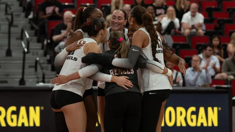 UNLV Volleyball Outlasts UC San Diego In Five Sets To Claim Rebel Challenge Title