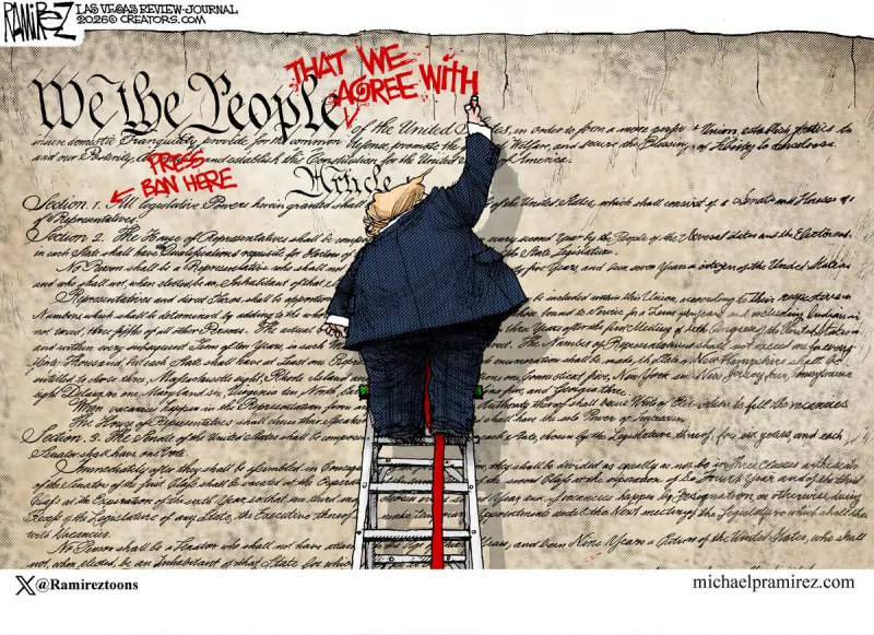 CARTOON: The rewrite the Constitution doesn't need