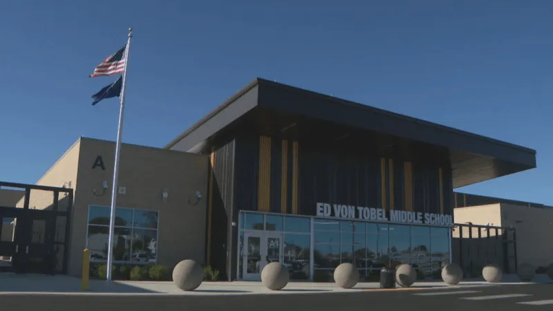 CCSD holds ribbon-cutting for newly rebuilt Von Tobel Middle School