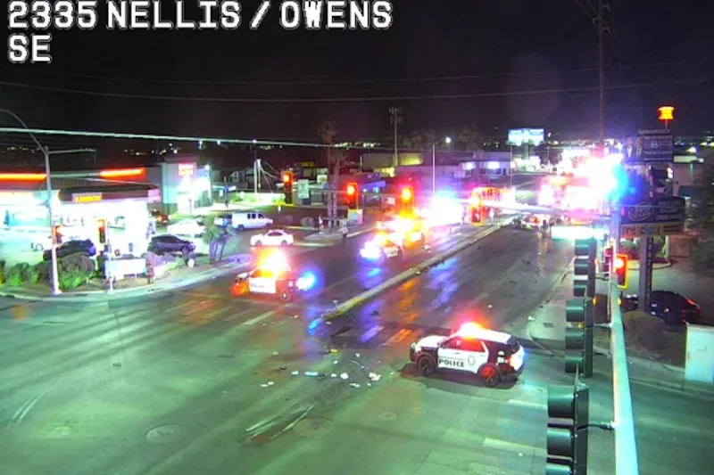 Police: Teen accused of reckless driving in Las Vegas crash that critically injured 4-year-old