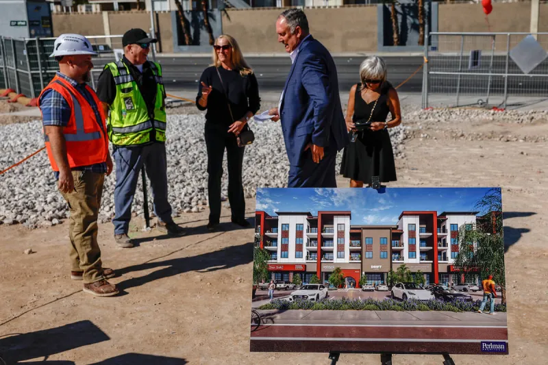 Developer breaks ground on $143M project in Las Vegas' Chinatown