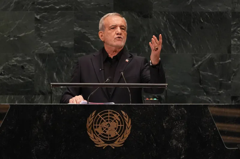 'Targets of cowardly attacks': Iran's president delivers defiant UN speech