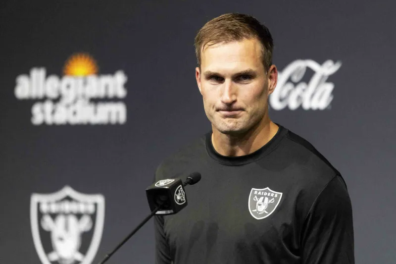 Raiders QB Kirk Cousins discusses Sunday's game against Saints