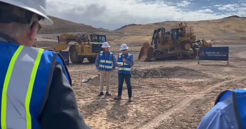 Equinox Gold celebrates South Railroad groundbreaking in Elko County