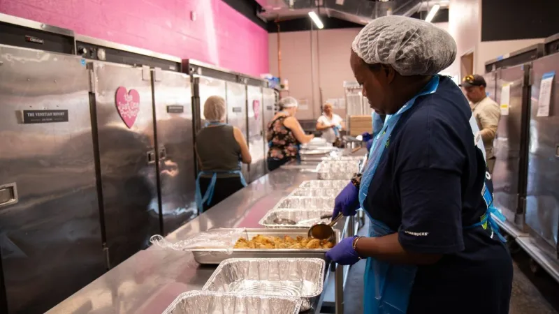 Venetian Resort and Just One Project mark $1 million donations to fight food insecurity