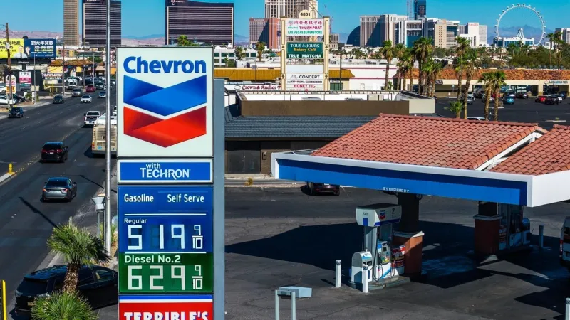 Nevada gas prices jump 17 cents in a week to $5.36 a gallon, AAA says