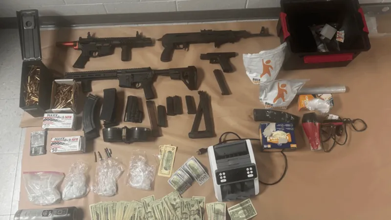 323 grams of fentanyl, guns and $60,000 cash seized in Sparks drug bust