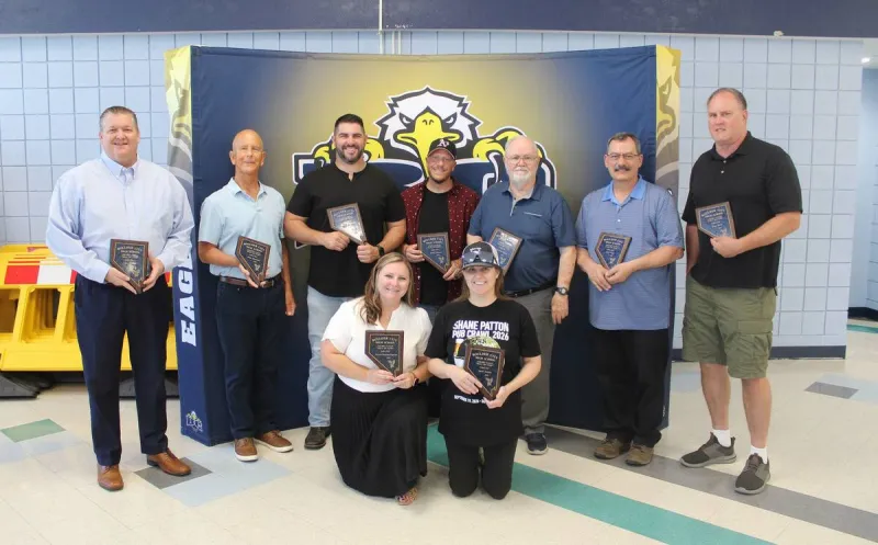 Ten inducted into Eagle HOF