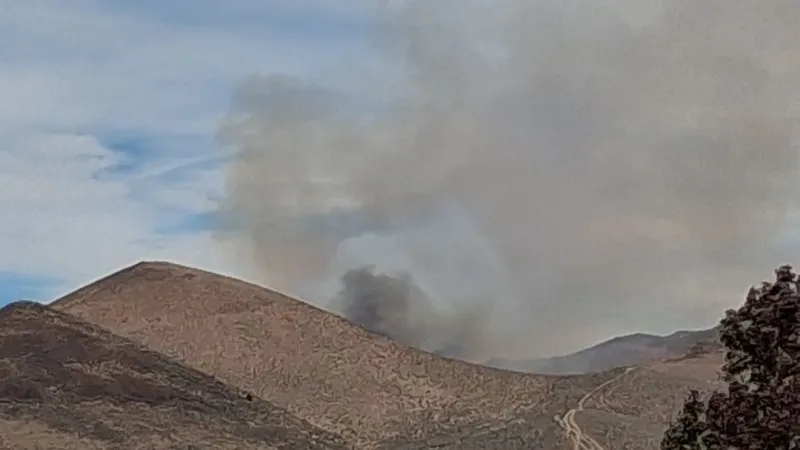 Get Ready evacuation orders issued near Washoe Lake as Goni Road brush fire burns