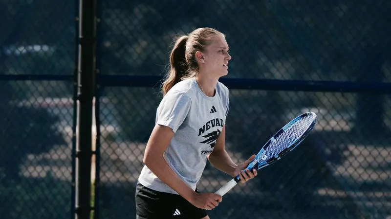 Doubles advance for Nevada Women's Tennis