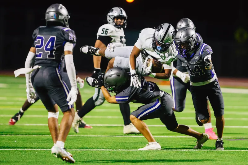 Palo Verde grinds out road win over Silverado to remain undefeated - PHOTOS