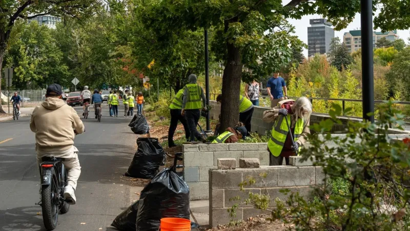 Hundreds of volunteers remove more than 60 tons of waste during Truckee River Cleanup