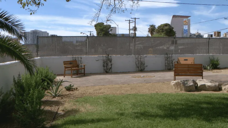 Mission High School unveils Serenity Garden funded by Raiders Foundation