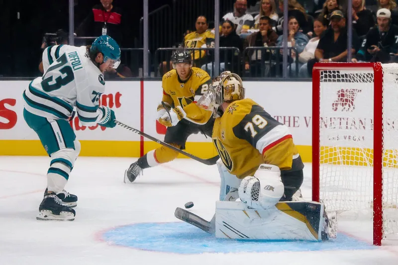 Golden Knights wrap up preseason with home loss to Sharks
