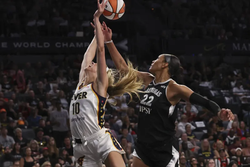 Aces defense shines against high-scoring Fever in Game 1 win