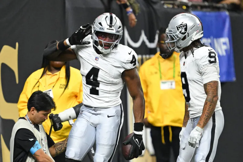 'I knew I was in': 1st career TD worth the wait for Raiders rookie