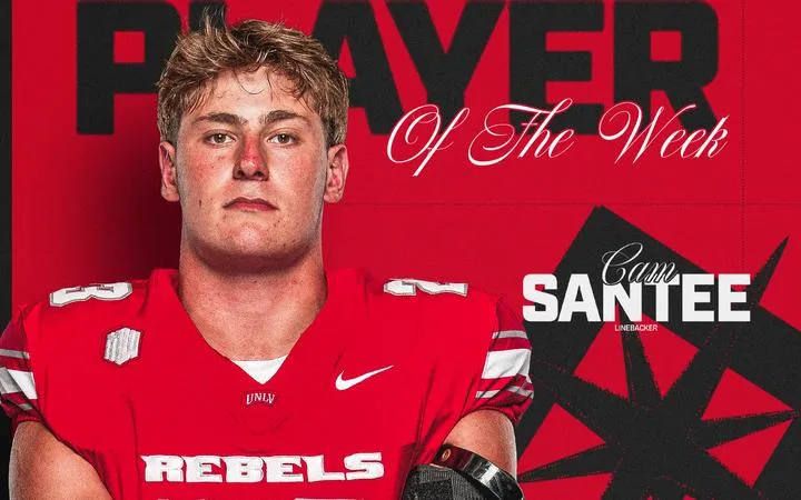 Santee Cause: New Rebel LB Earns MW Weekly Honor