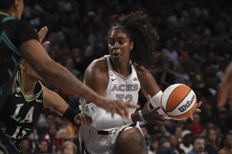 Aces leaning on depth as they look to close out Fever in Game 2
