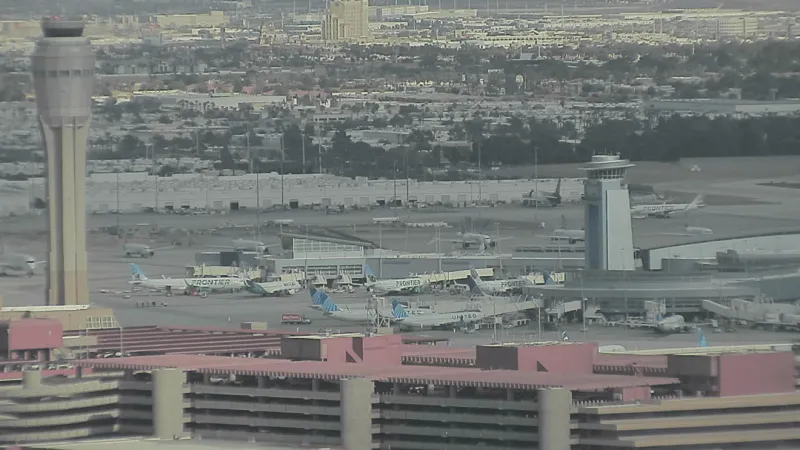 Thunderstorms prompt FAA ground stop for flights headed to Harry Reid Airport
