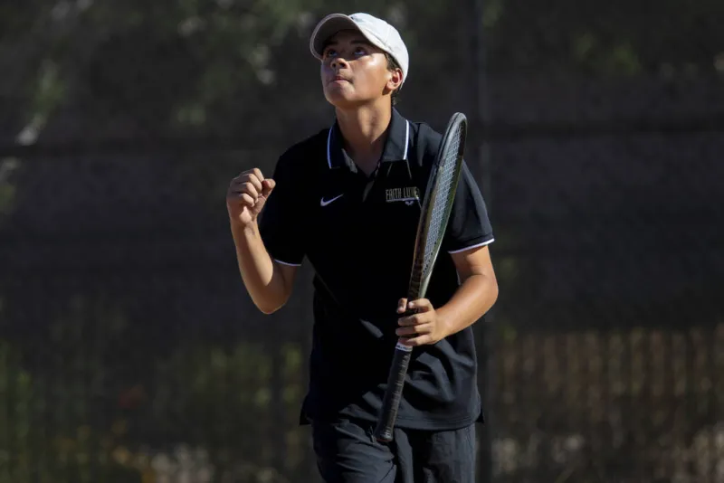 Faith Lutheran's Tyson Young aims for 5A singles tennis championship