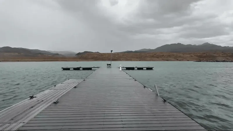 As Lake Mead's shoreline changes, Callville Bay Marina keeps moving with the water