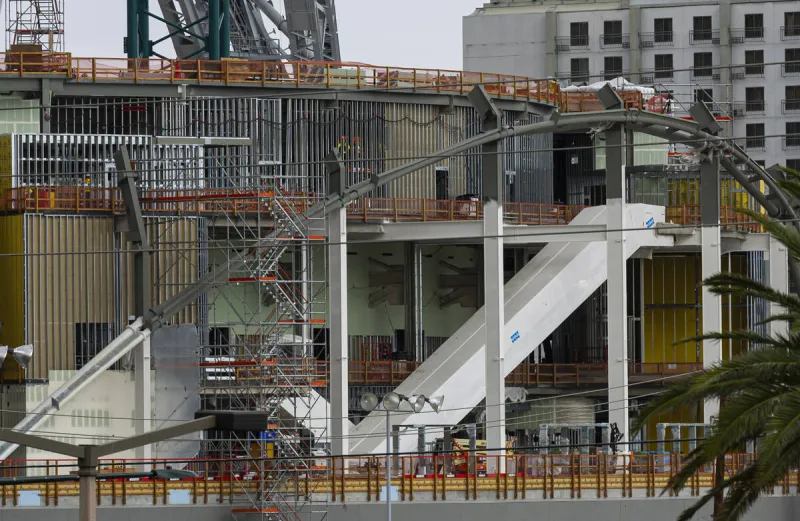 When will the A's tap into public funding for $2B Las Vegas stadium construction?