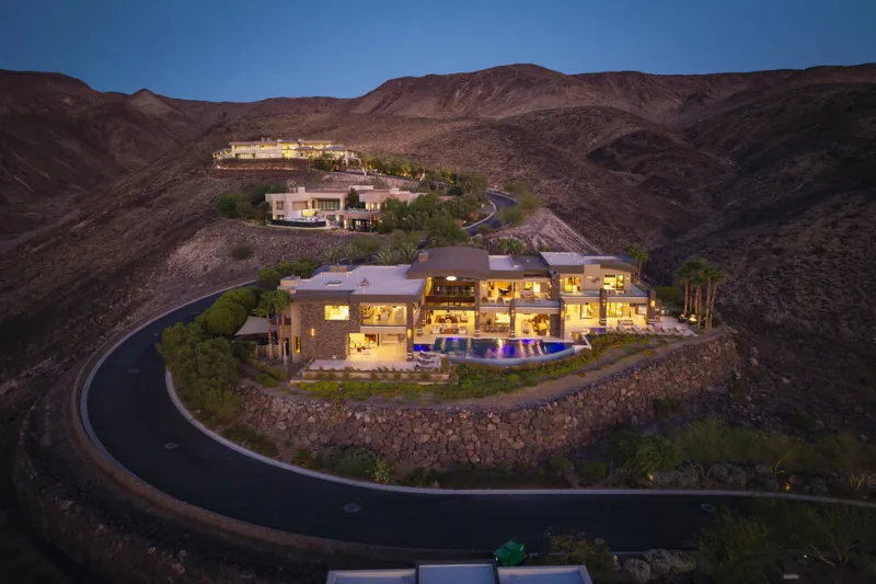 'Empire Estate' mansion in Henderson hits market for $24.5M - PHOTOS