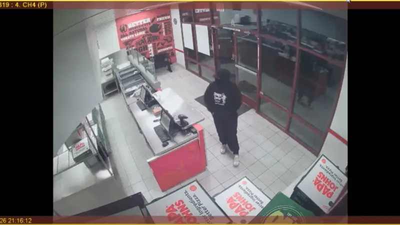 Las Vegas police seek suspect in armed robbery near S. Fort Apache Road