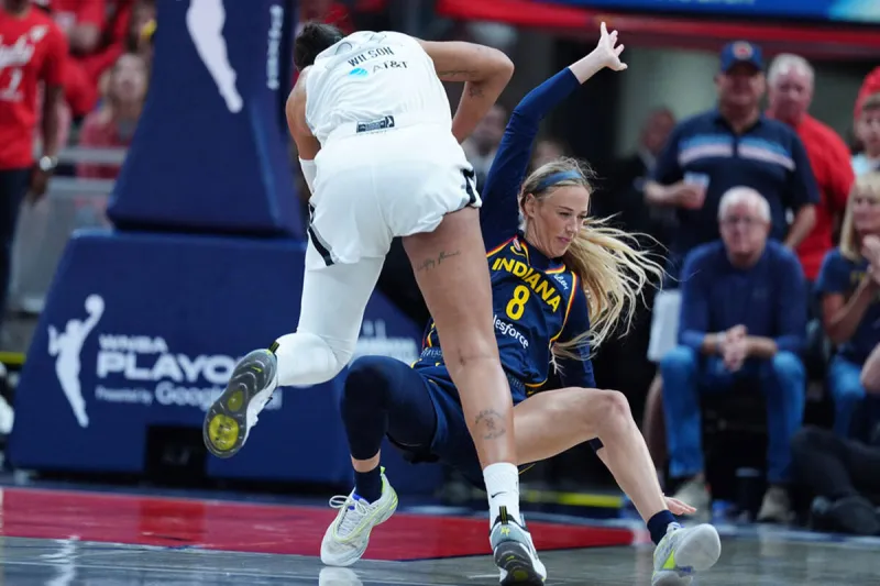 Fever's Sophie Cunningham on TikTok pokes at A'ja Wilson incident in Aces' loss
