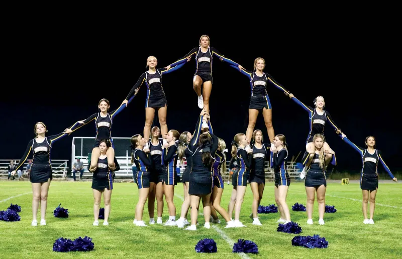 Lighted caravan parade, bonfire and victories highlight PVHS homecoming week