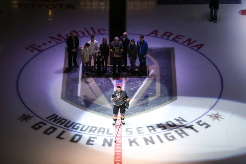 'It feels surreal': Golden Knights keep memory of Oct. 1 victims alive