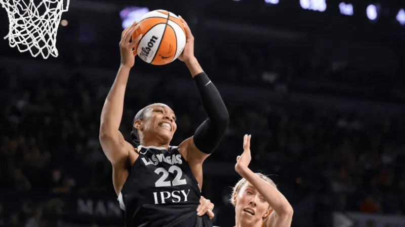A'ja Wilson scores 36 points as the Aces send the Fever home again with a 94-83 in Game 3