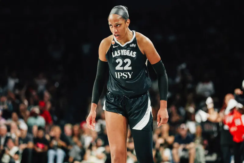 A'ja Wilson tunes out noise, delivers to send Aces to semis