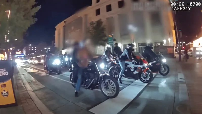 Reno police arrest motorcyclist after pursuit