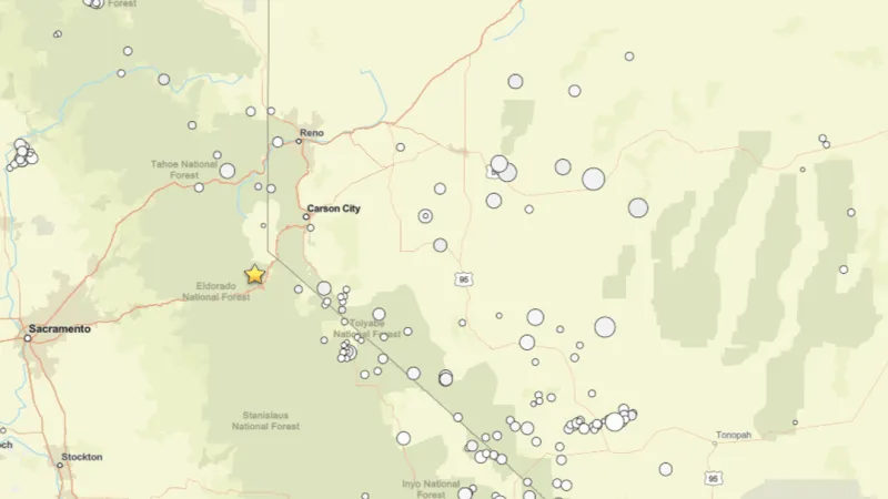 USGS records 3.3 earthquake in northern California
