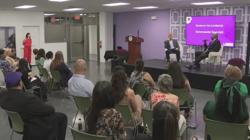 Lombardo, Ford outline plans at Nevada town halls to improve survivor safety