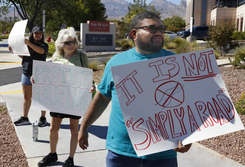 Las Vegas firm's Yosemite road proposal draws protests