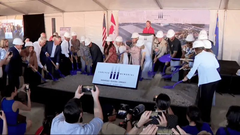 Forever One Memorial breaks ground nine years after Route 91 tragedy