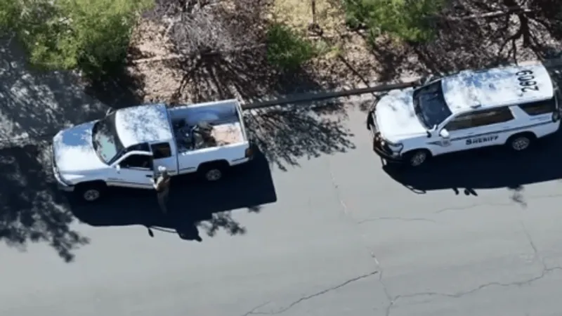 Deputies, drone track DUI suspect from Spanish Springs Burger King into neighborhood